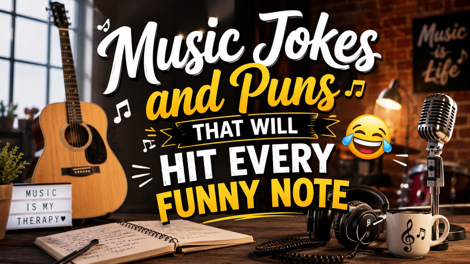 Music Jokes and Puns That Will Hit Every Funny Note