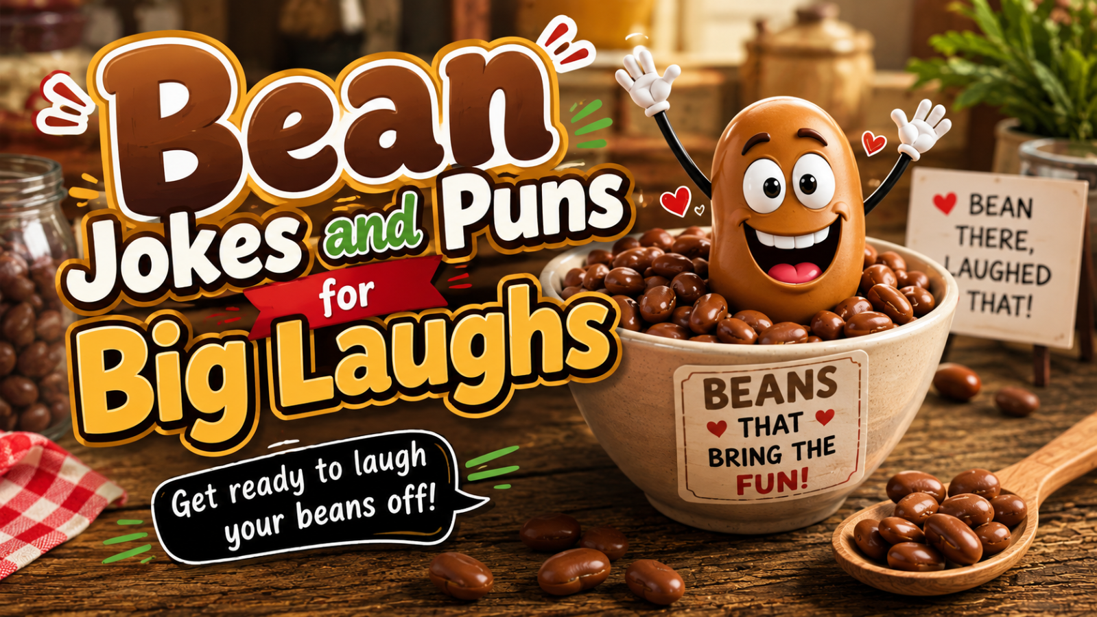 Bean Jokes and Puns for Big Laughs