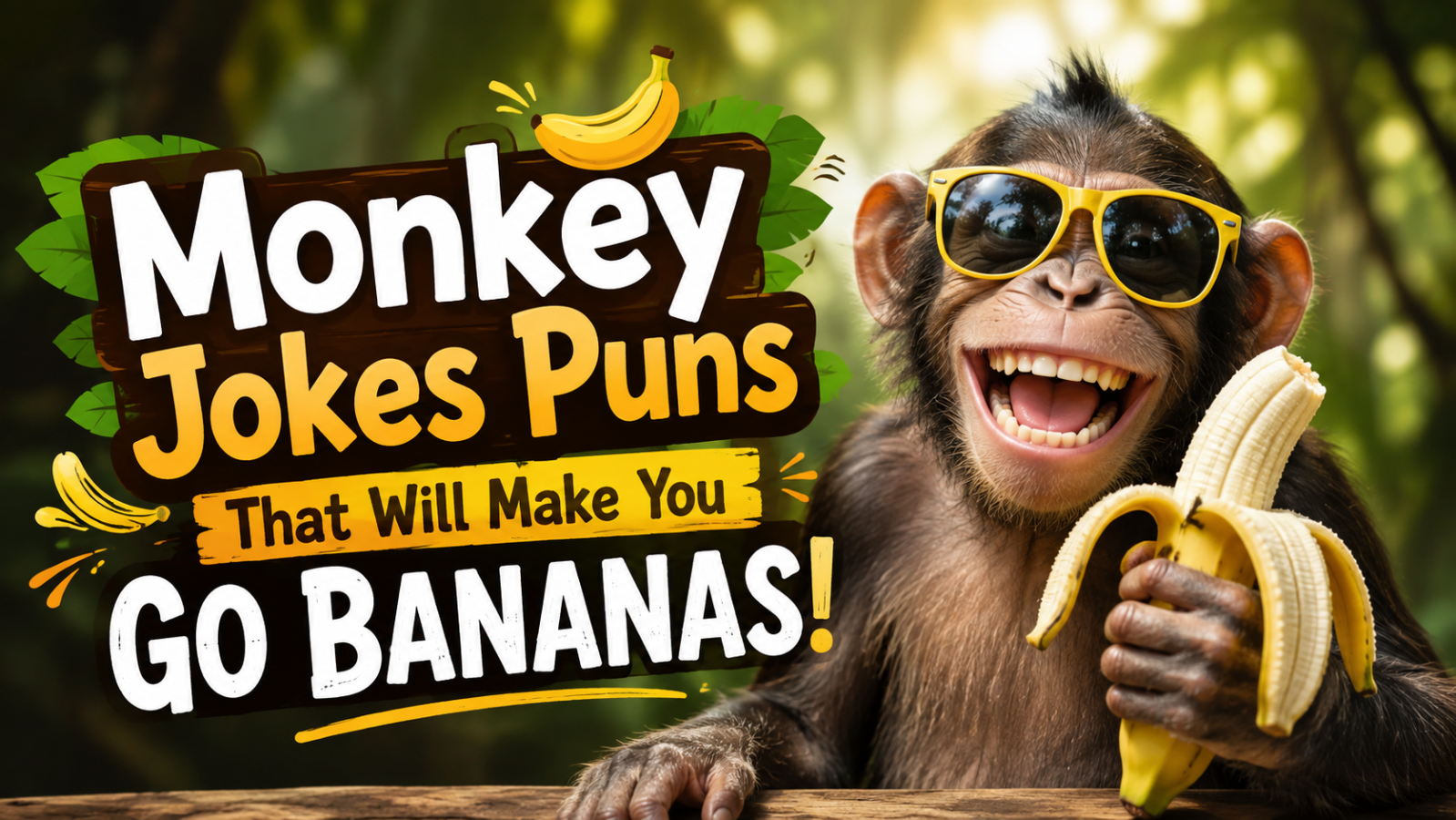 Monkey Jokes Puns That Will Make You Go Bananas