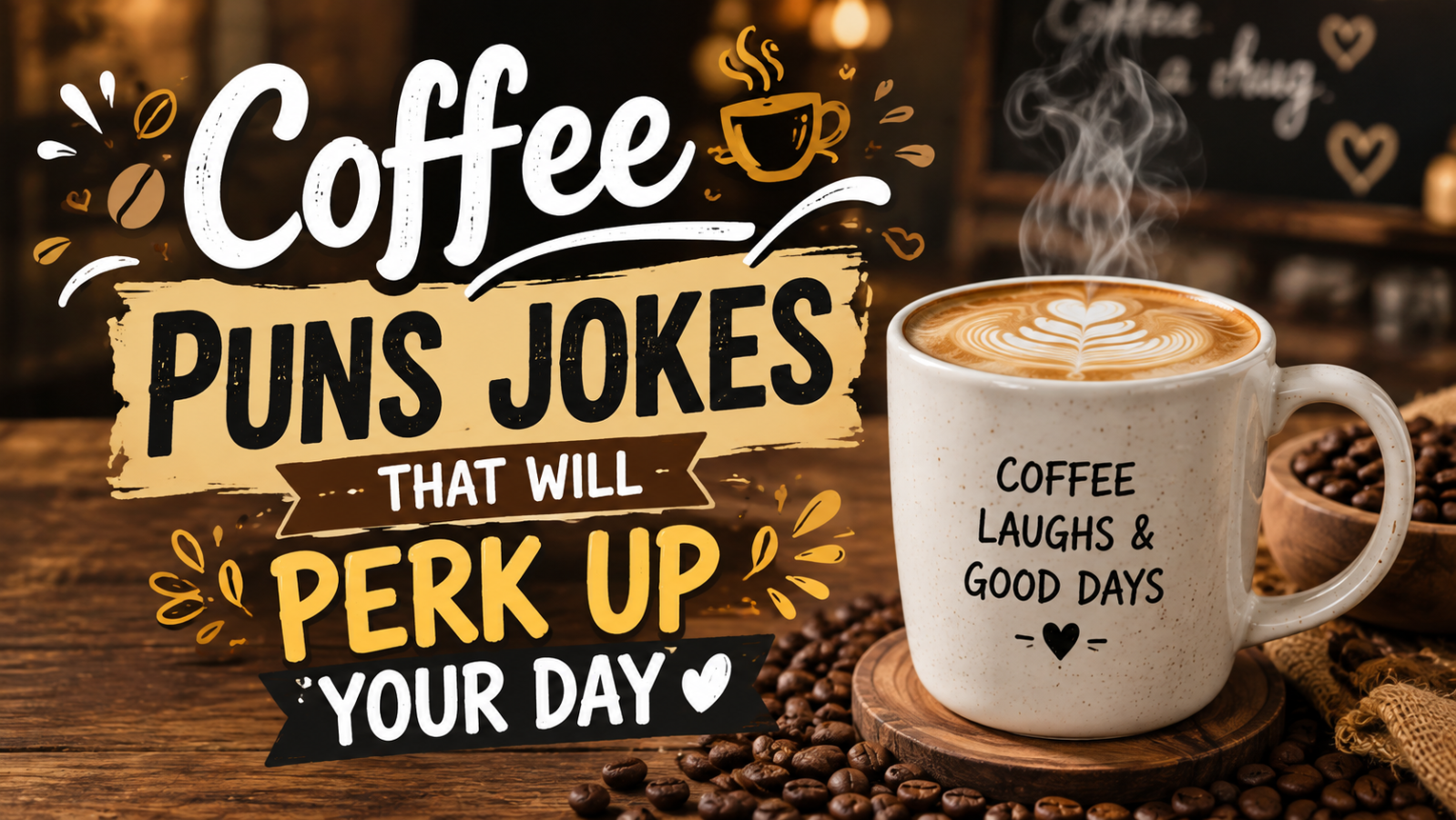 Coffee Puns Jokes That Will Perk Up Your Day