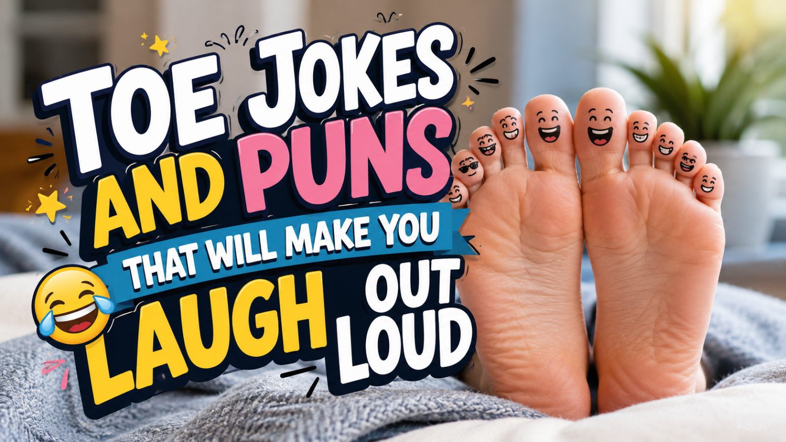 Toe Jokes and Puns That Will Make You Laugh Out Loud