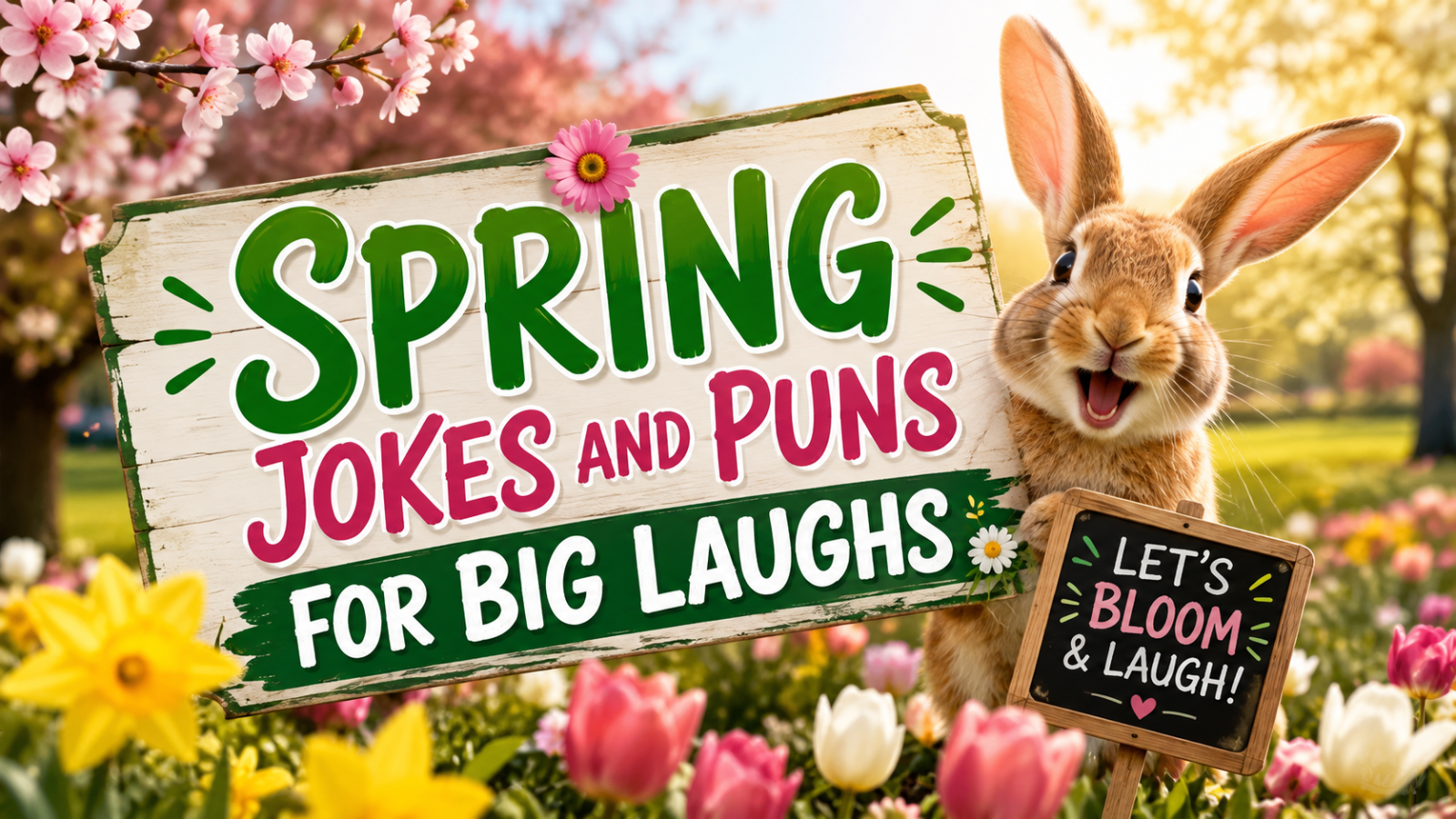 Spring Jokes and Puns for Big Laughs