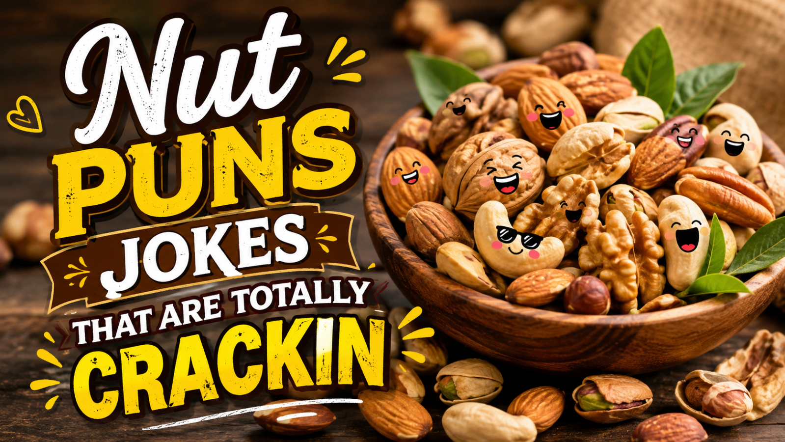 Nut Puns Jokes That Are Totally Crackin