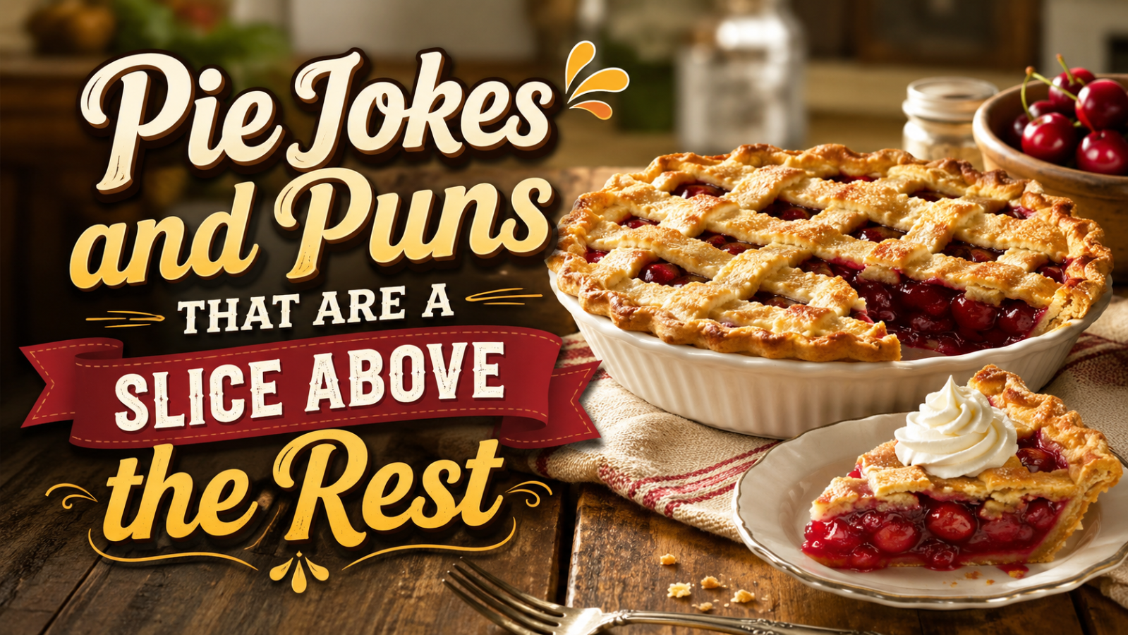 Pie Jokes and Puns That Are a Slice Above the Rest