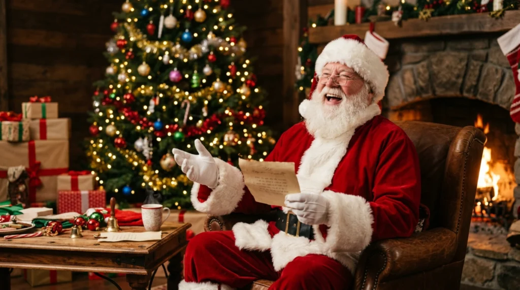 Santa Christmas Jokes Puns for Big Laughs