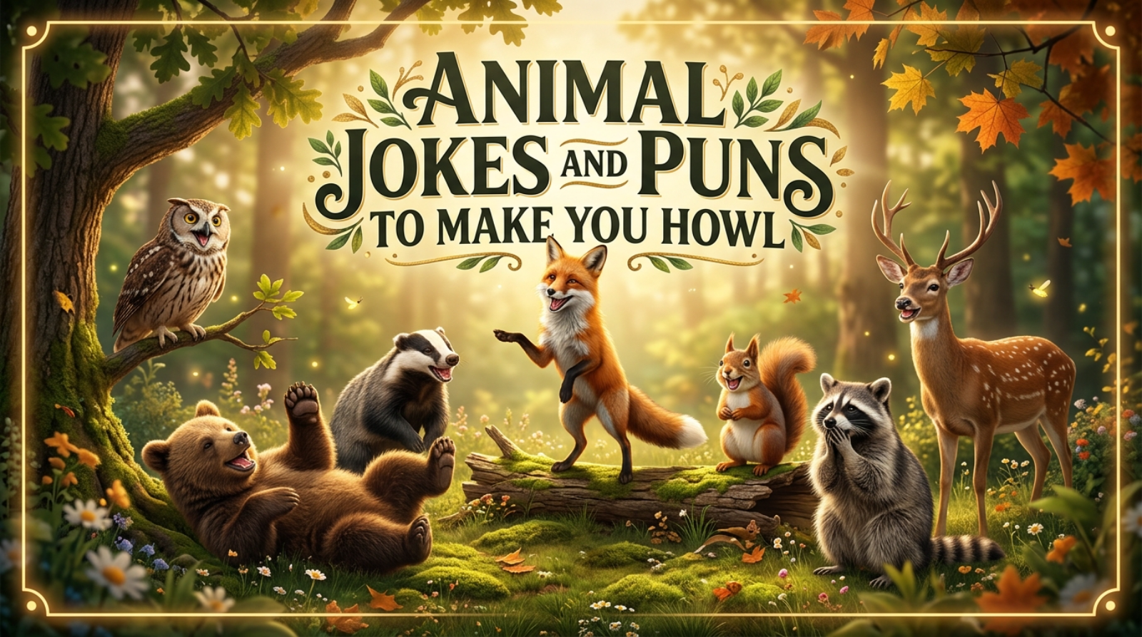 Animal Jokes and Puns to Make You Howl
