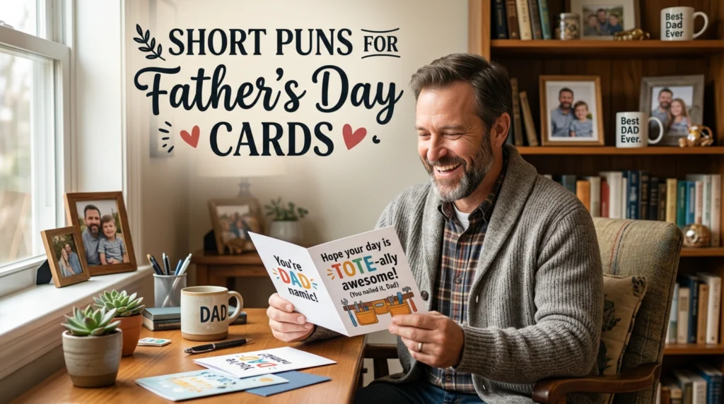 Short Puns for Father’s Day Cards