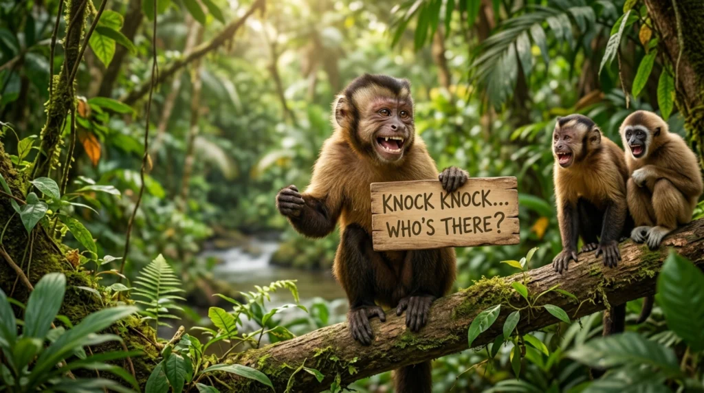 Clever Monkey Jokes Puns for Big Laughs