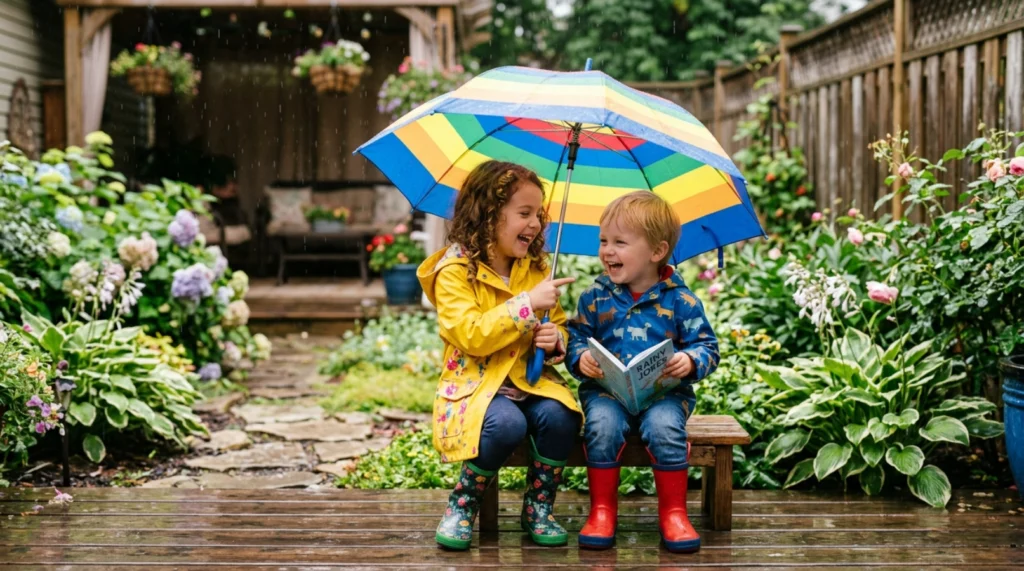 Cute Rain Jokes for Kids and Families