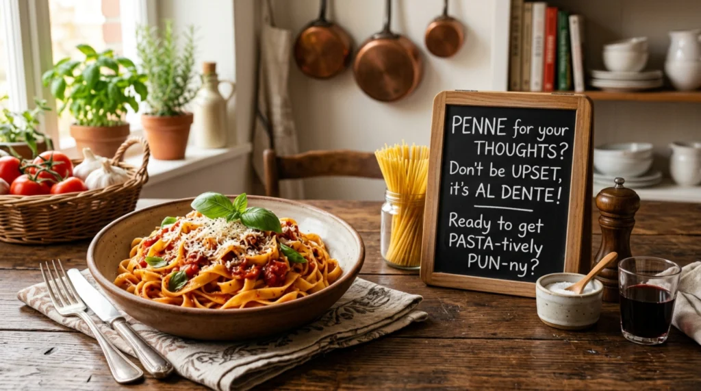 Clever Pasta Wordplay For Noodle Lovers
