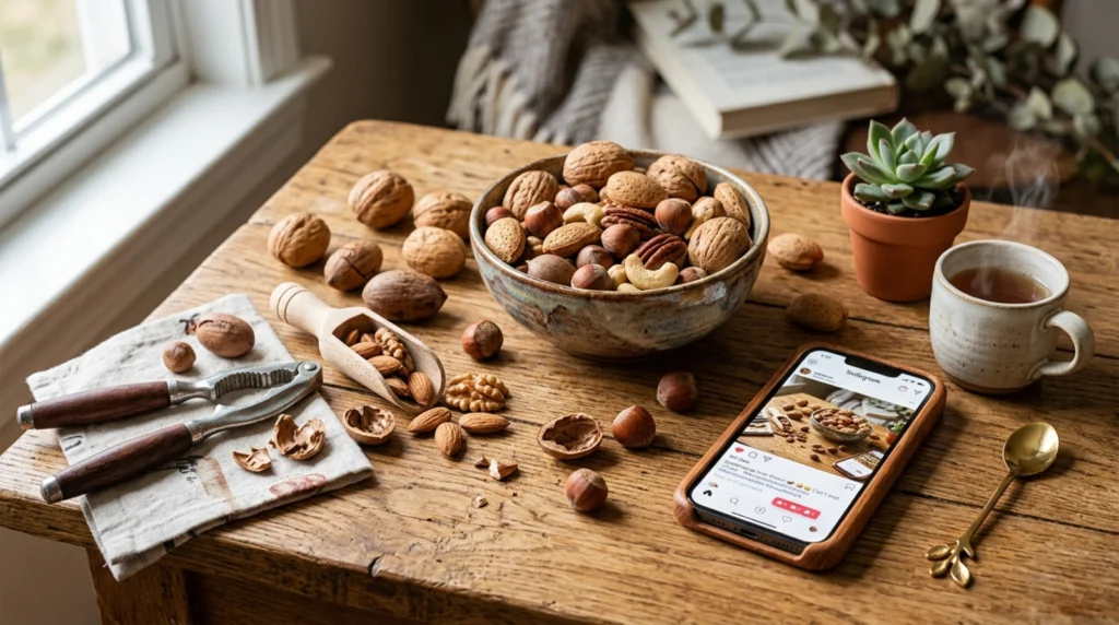 Nut Puns for Social Media Posts