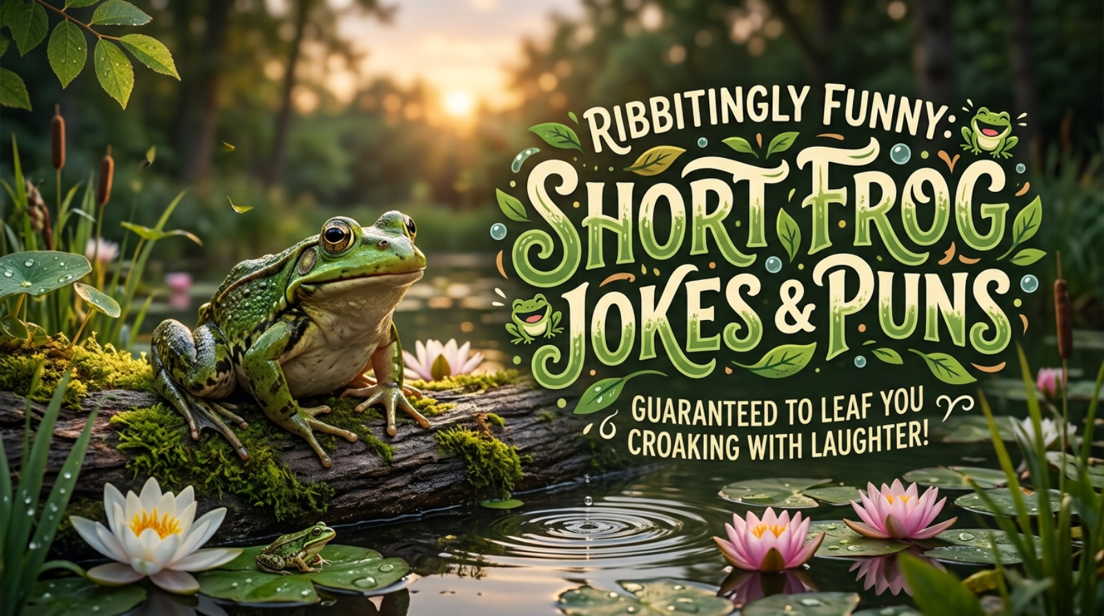 frog jokes and puns