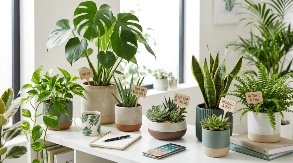 Plant Puns for Social Media Captions