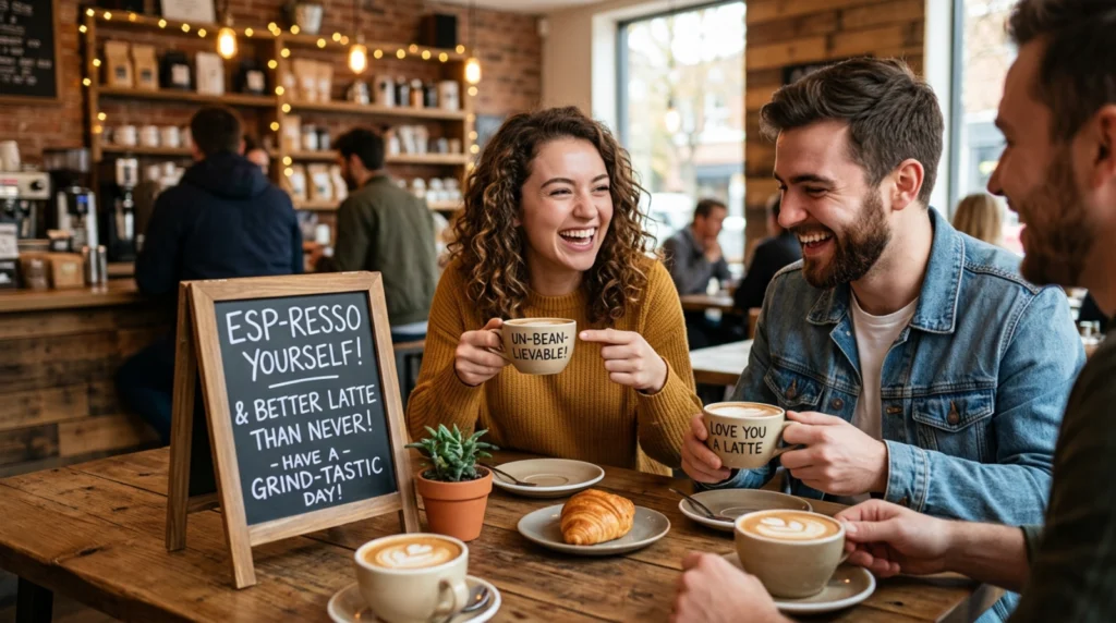 Clever Coffee Puns That Brew Big Smiles