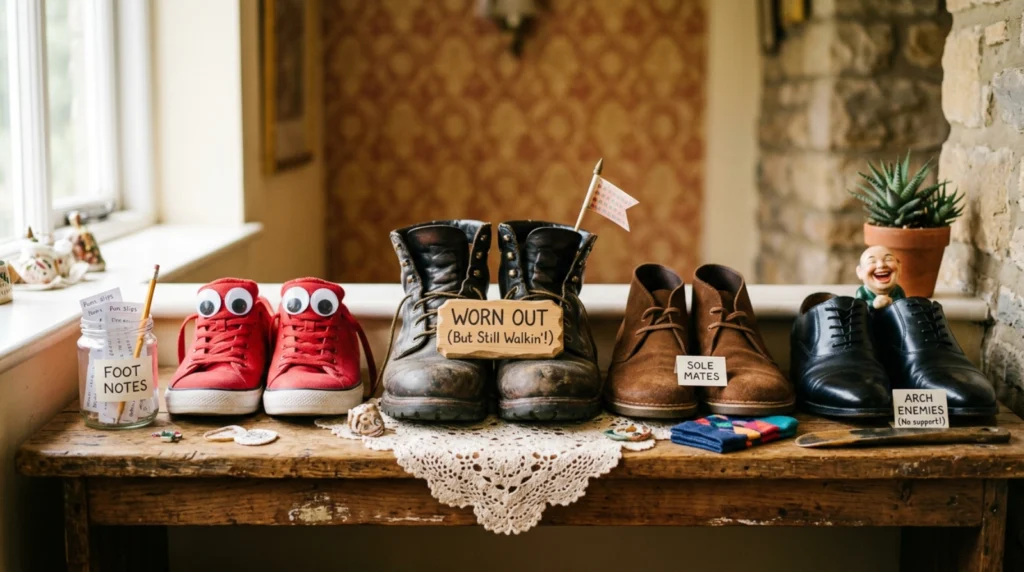 Shoe Puns and Funny Footwear Jokes
