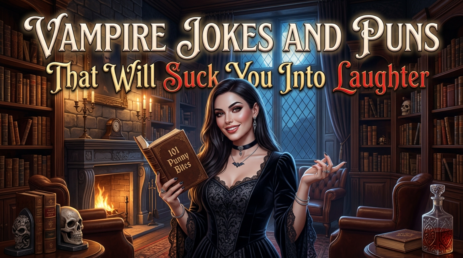 Vampire Jokes and Puns That Will Suck You Into Laughter