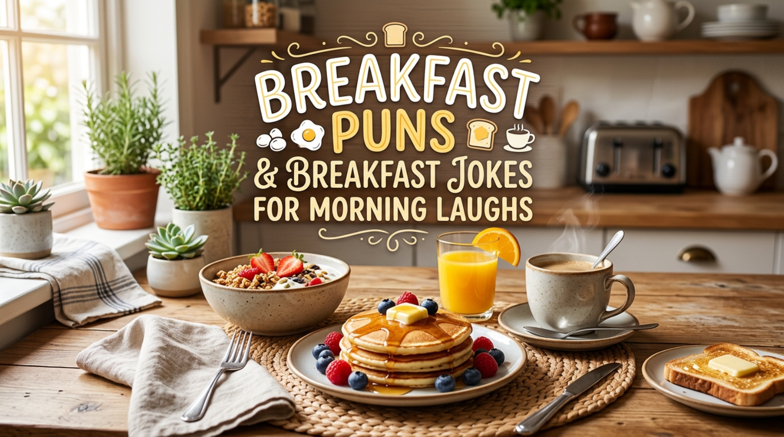 Breakfast Puns Breakfast Jokes for Morning Laughs
