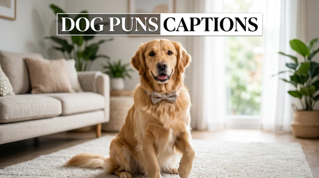 Dog Puns Captions