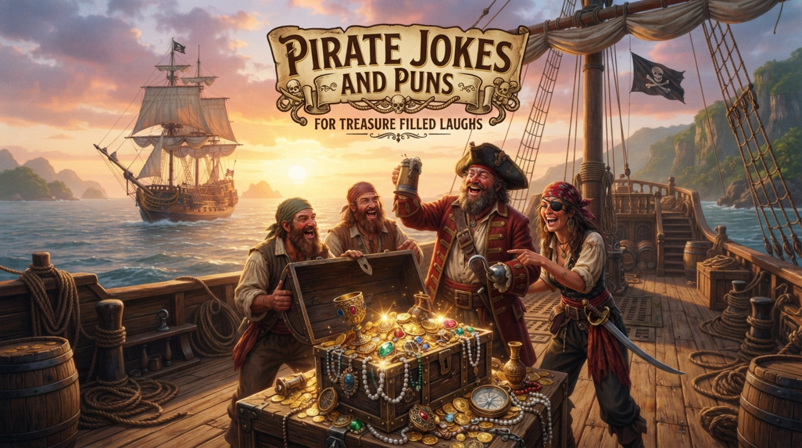 Pirate Jokes And Puns For Treasure Filled Laughs