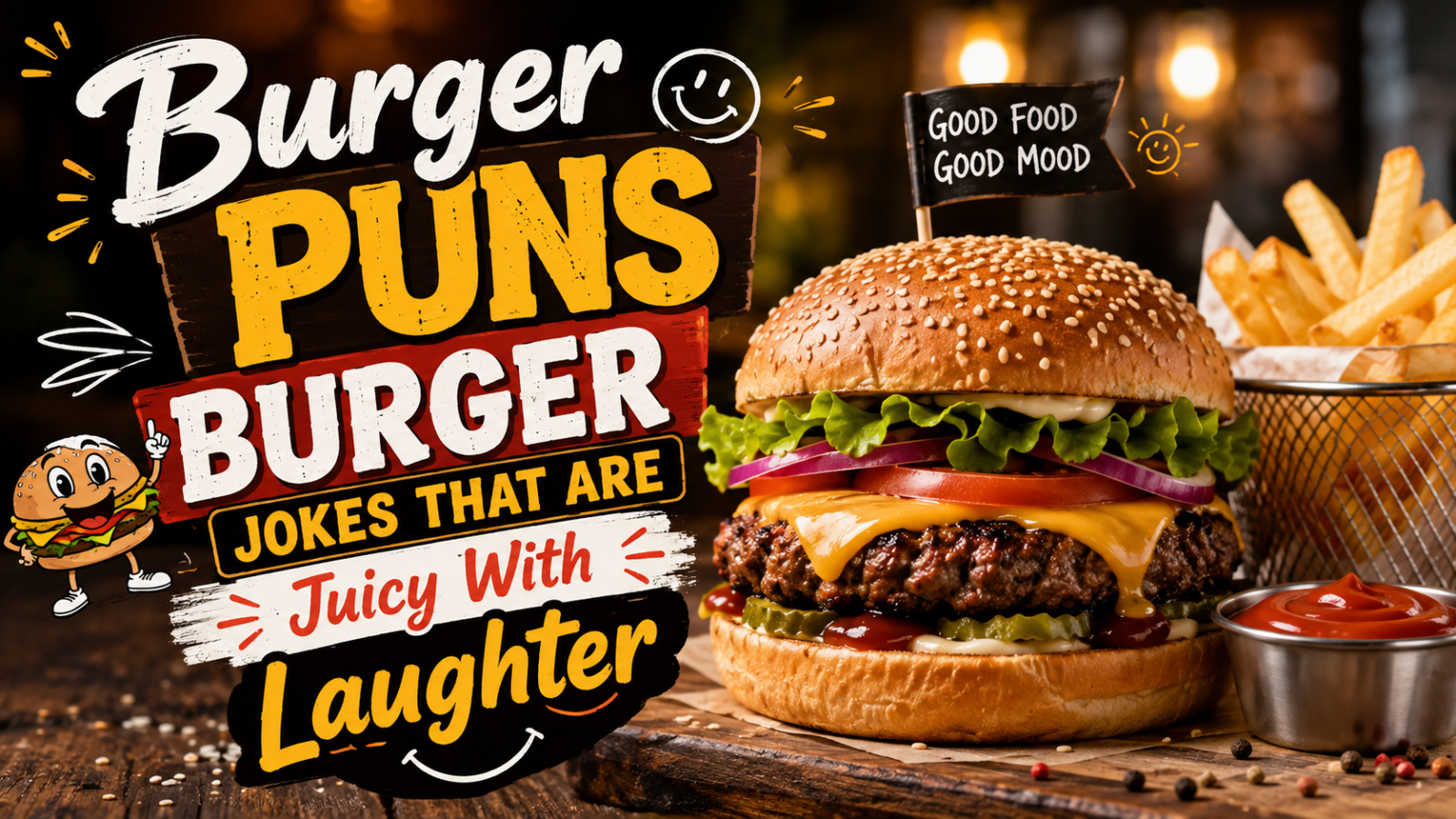 Burger Puns Burger Jokes That Are Juicy With Laughter
