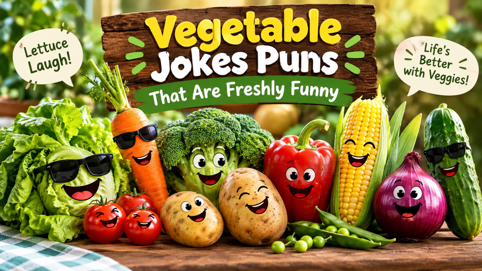 Vegetable Jokes Puns That Are Freshly Funny