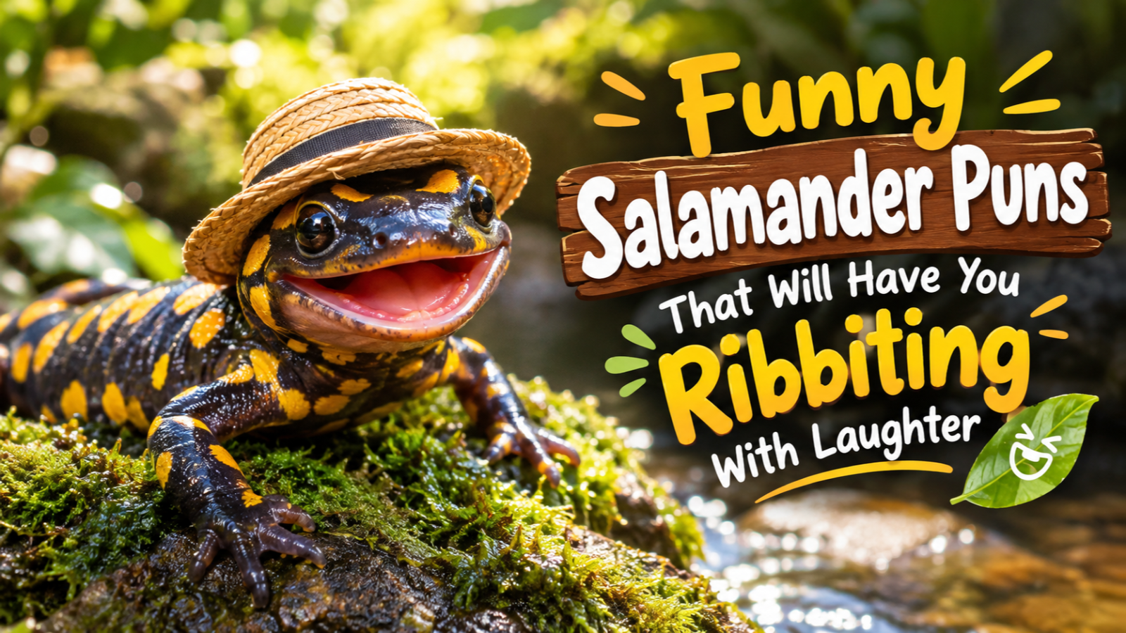 Funny Salamander Puns That Will Have You Ribbiting With Laughter