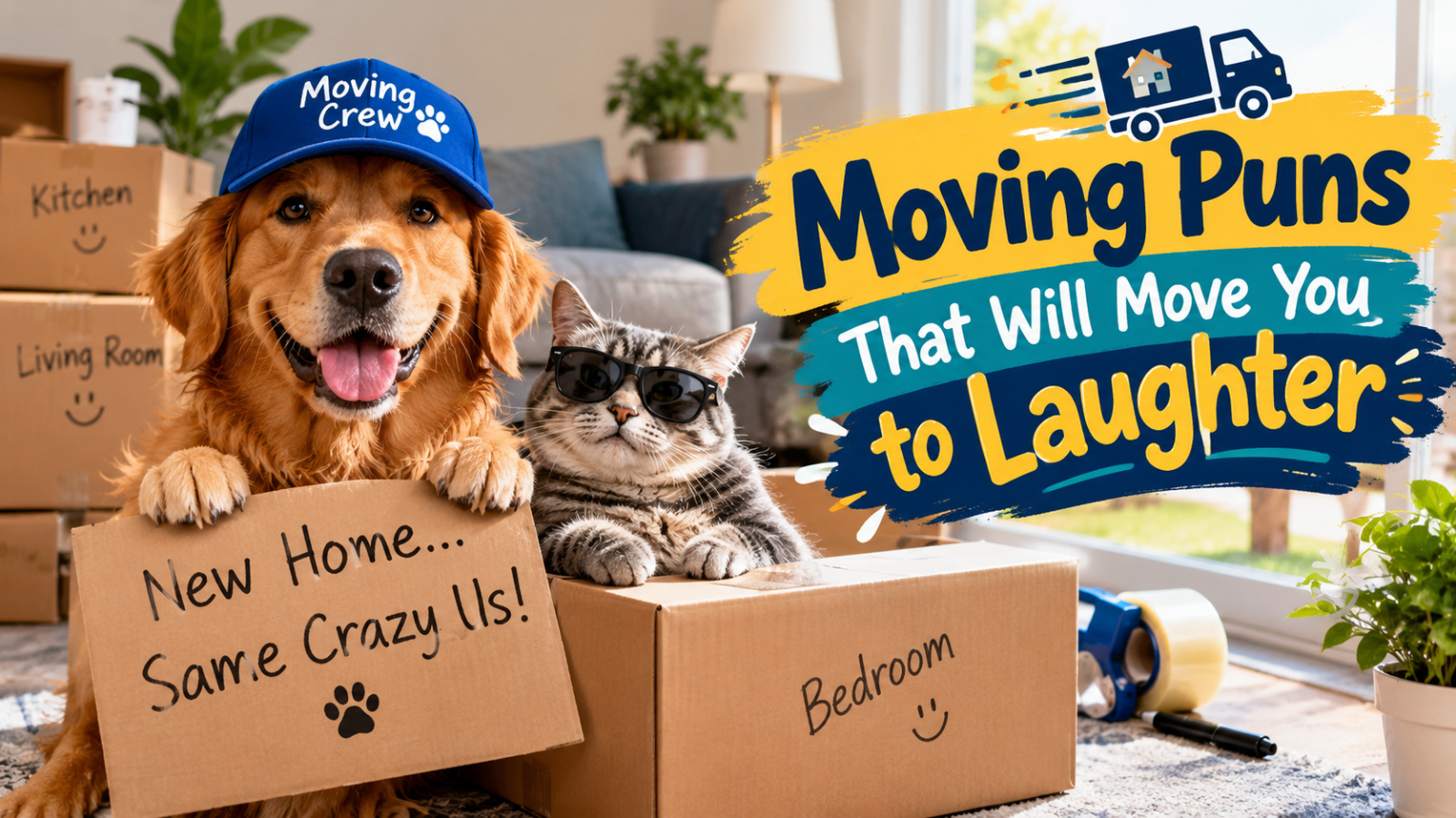 Moving Puns That Will Move You to Laughter