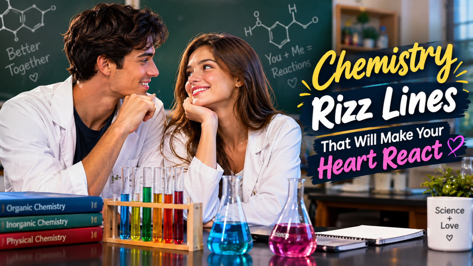 Chemistry Rizz Lines That Will Make Your Heart React