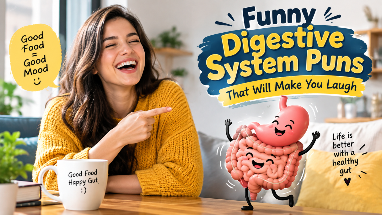 Funny Digestive System Puns That Will Make You Laugh