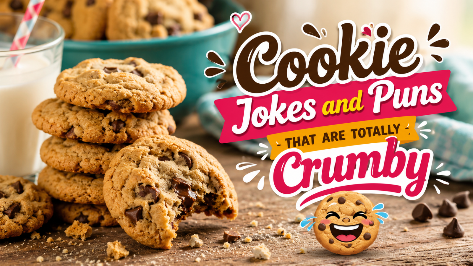 Cookie Jokes and Puns That Are Totally Crumby