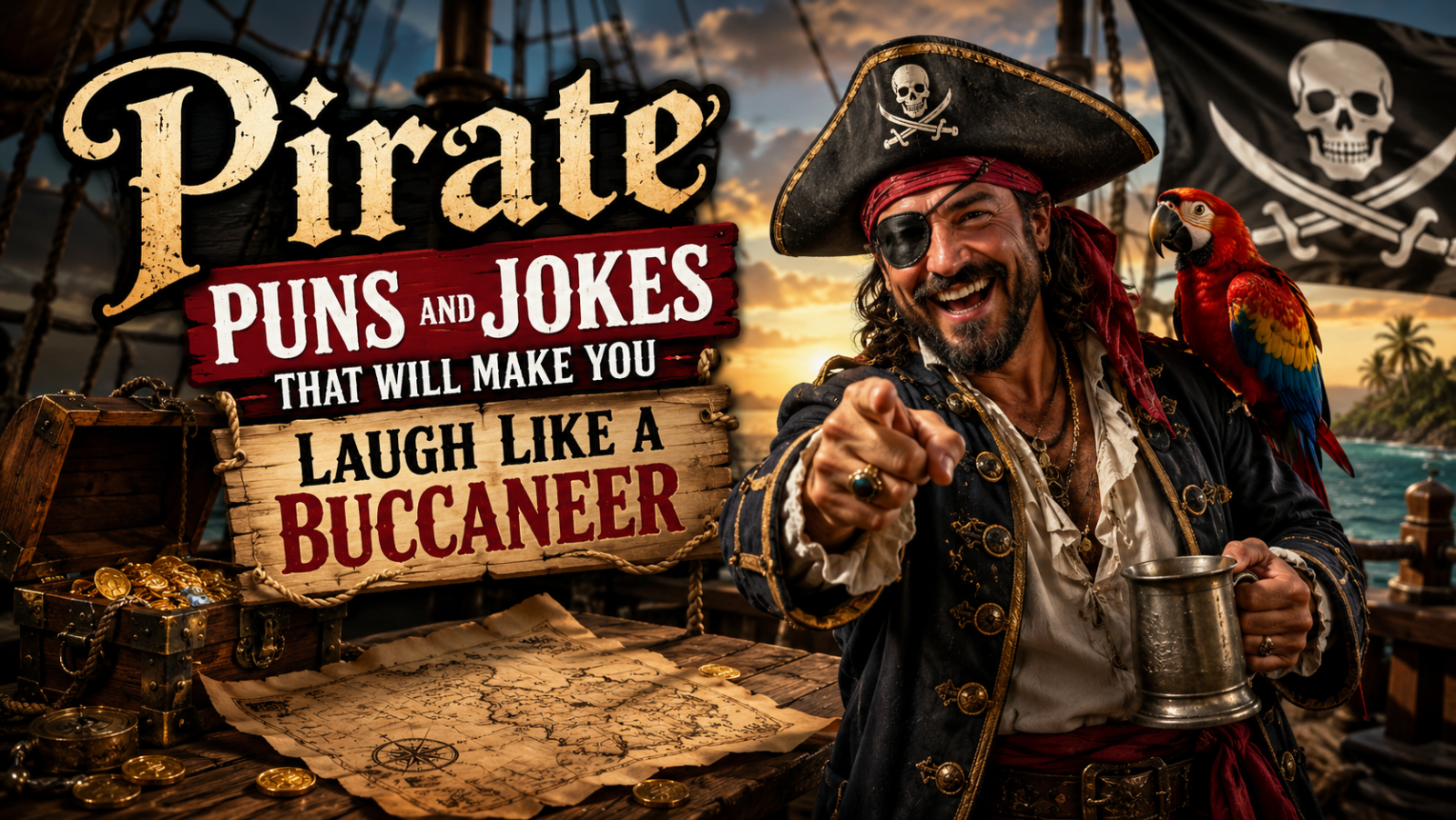 Pirate Puns and Jokes That Will Make You Laugh Like a Buccaneer