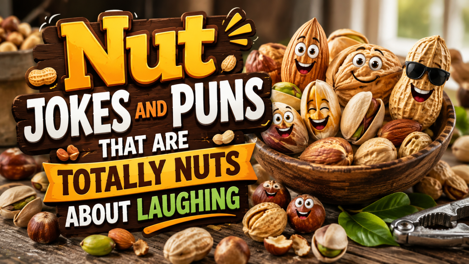Nut Jokes and Puns That Are Totally Nuts About Laughing