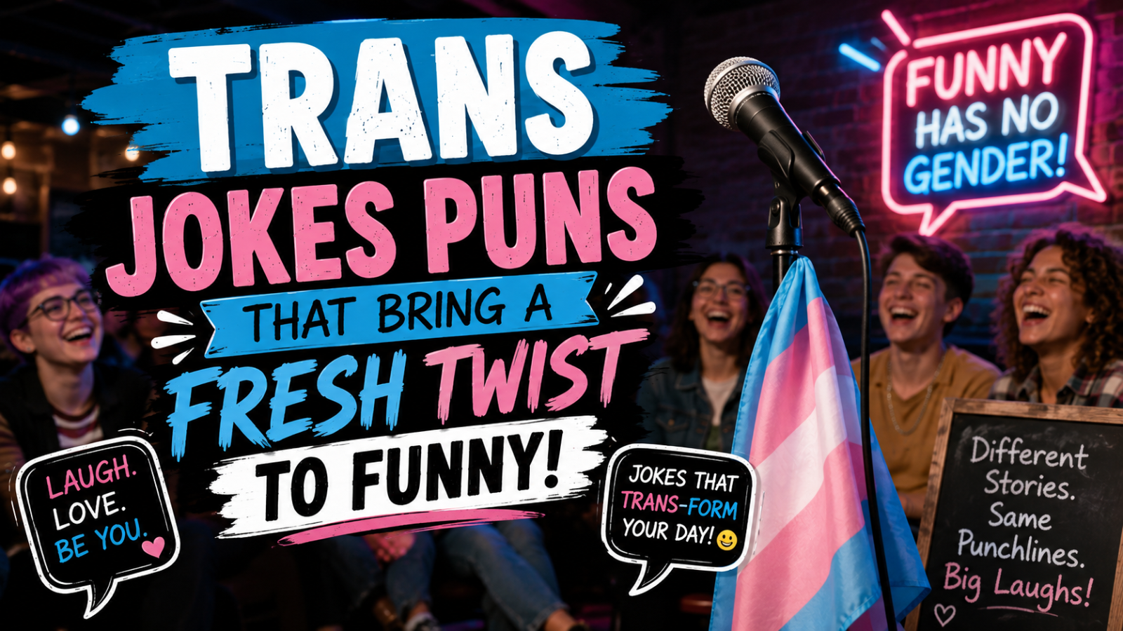 Trans Jokes Puns That Bring a Fresh Twist to Funny