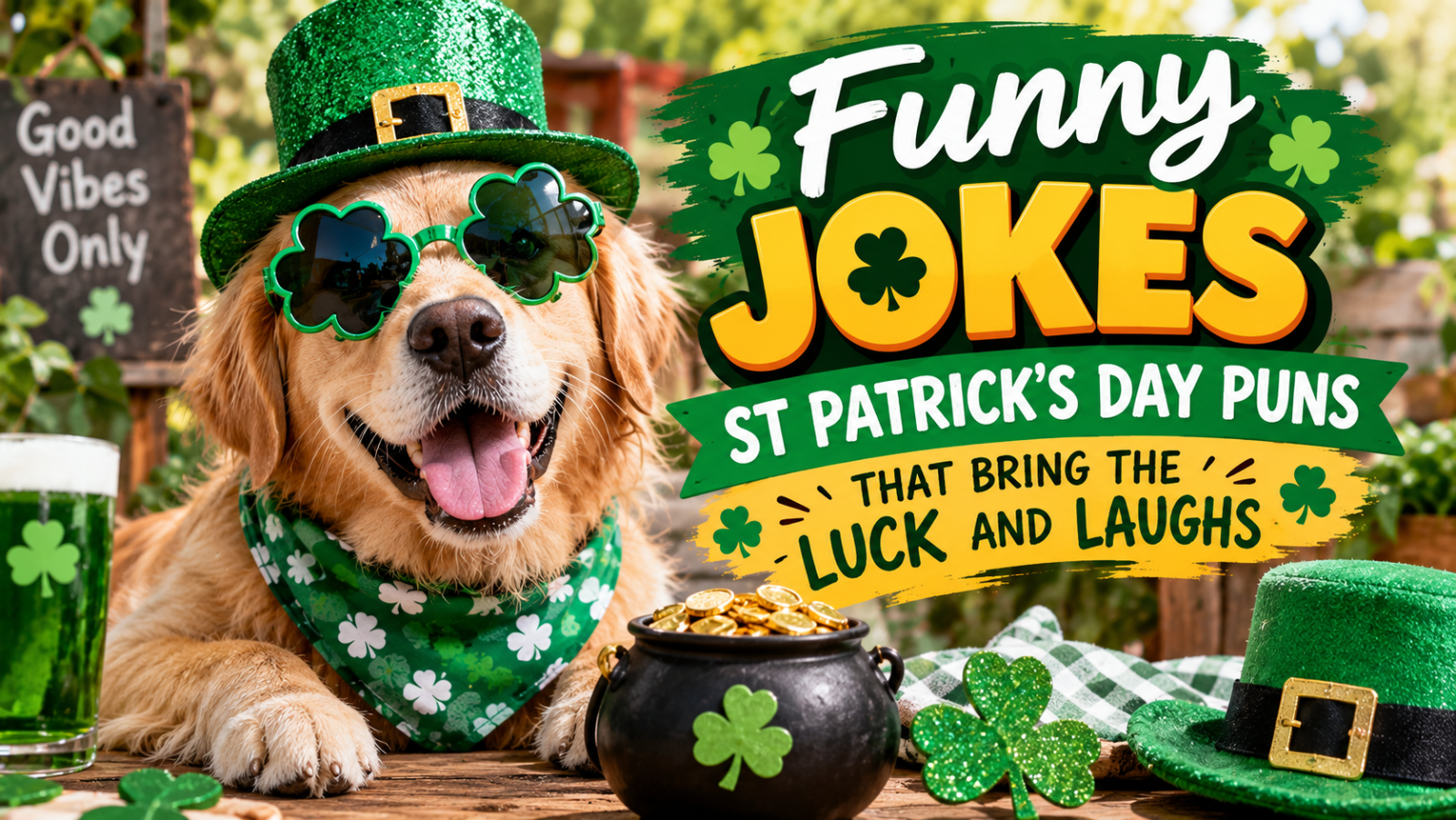 Funny Jokes St Patrick's Day Puns That Bring the Luck and Laughs
