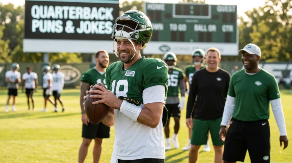 Quarterback Puns American Football Jokes