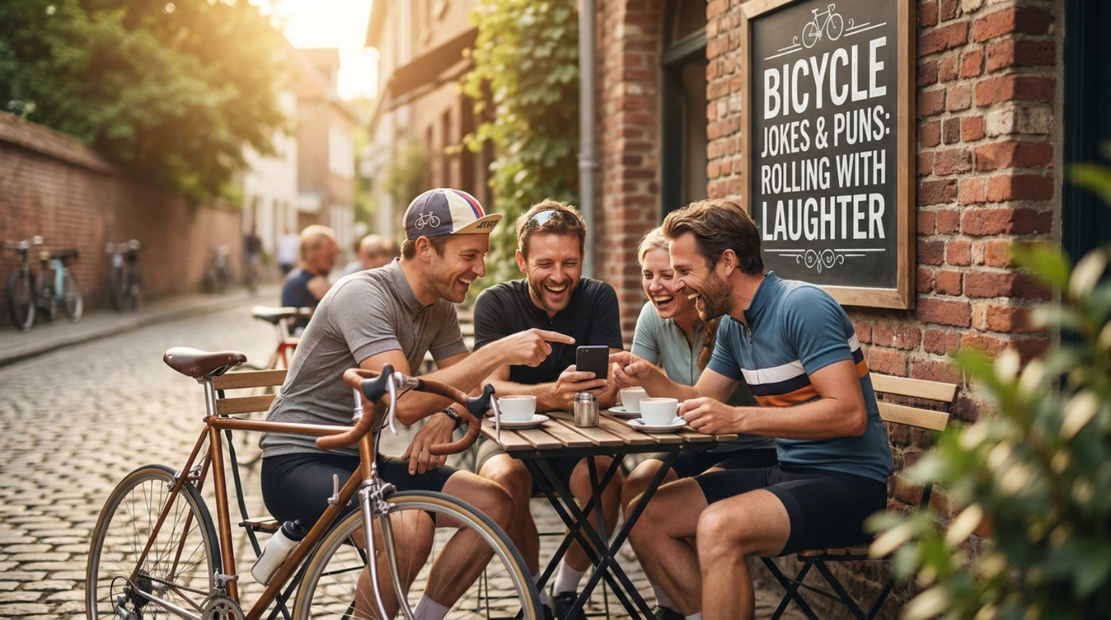Short bicycle jokes and puns that will have you rolling with laughter