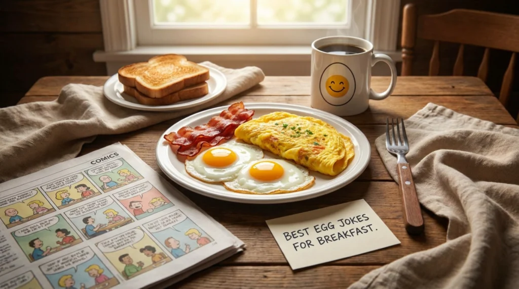 Best Egg Jokes for Breakfast