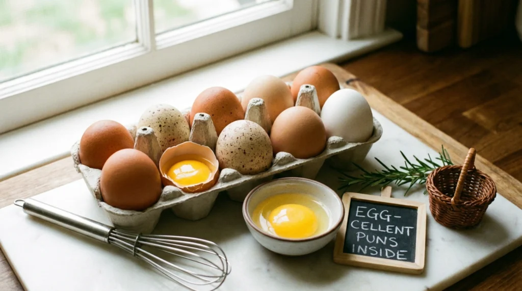 Egg Puns for Social Media