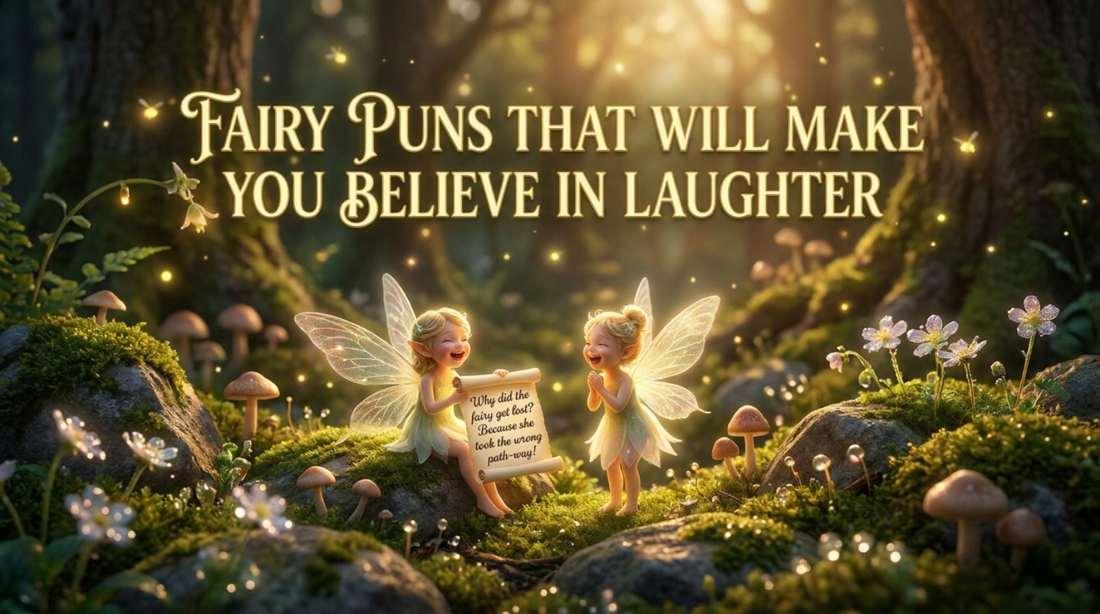 Fairy Puns That Will Make You Believe in Laughter