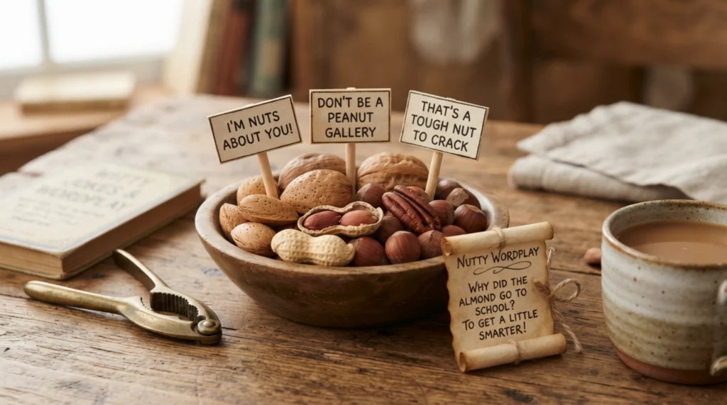 Clever Nut Jokes For Wordplay Fans