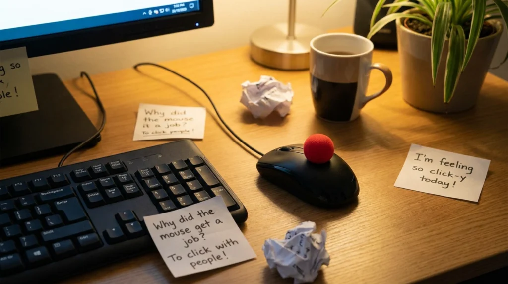 Hilarious Computer Mouse Puns