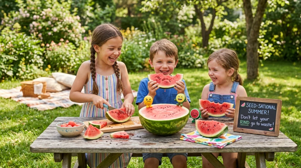 Clever Watermelon Wordplay for Kids