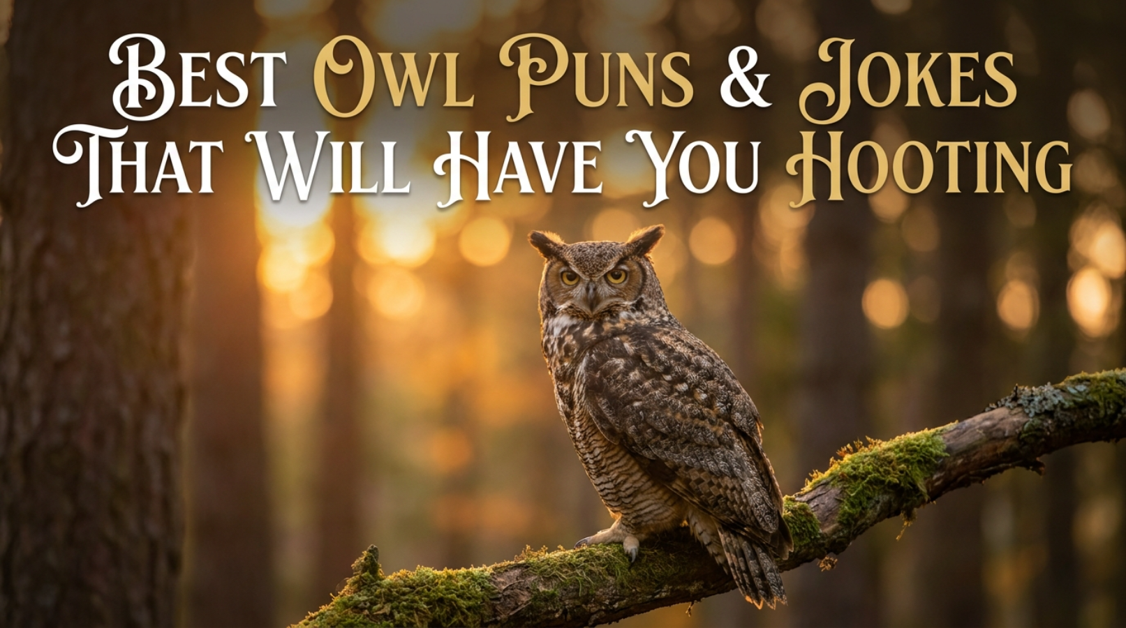 Owl Puns and Owl Jokes That Will Have You Hooting