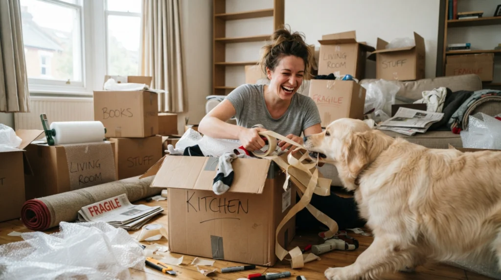 Best Moving Jokes About Packing Boxes
