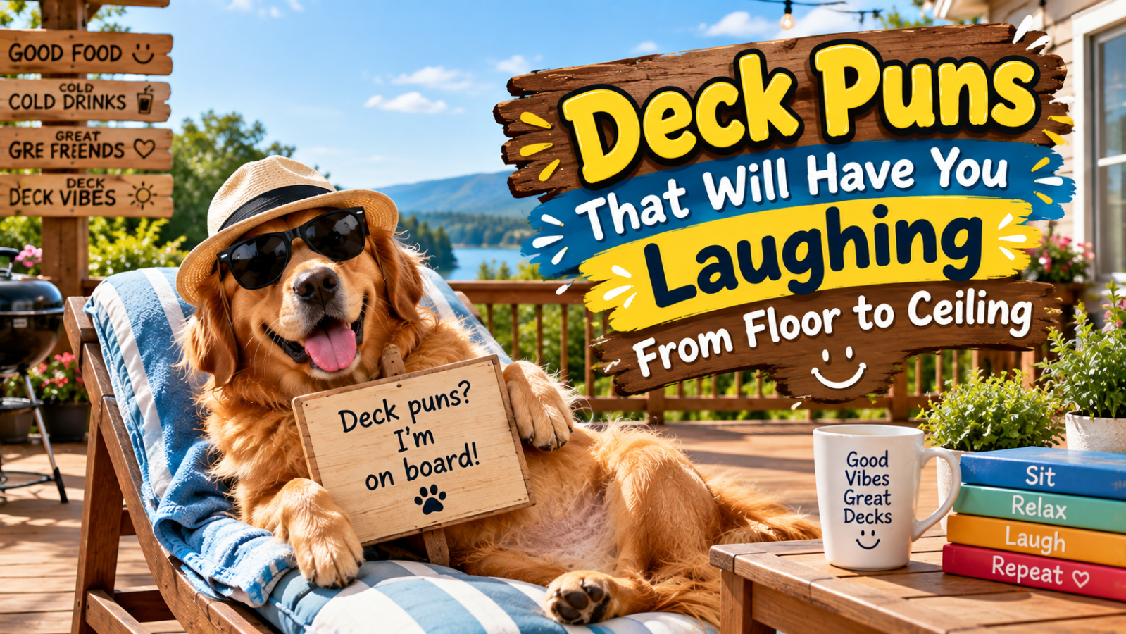 Deck Puns That Will Have You Laughing From Floor to Ceiling