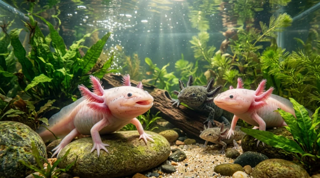 Cute Axolotl Jokes for Kids and Families