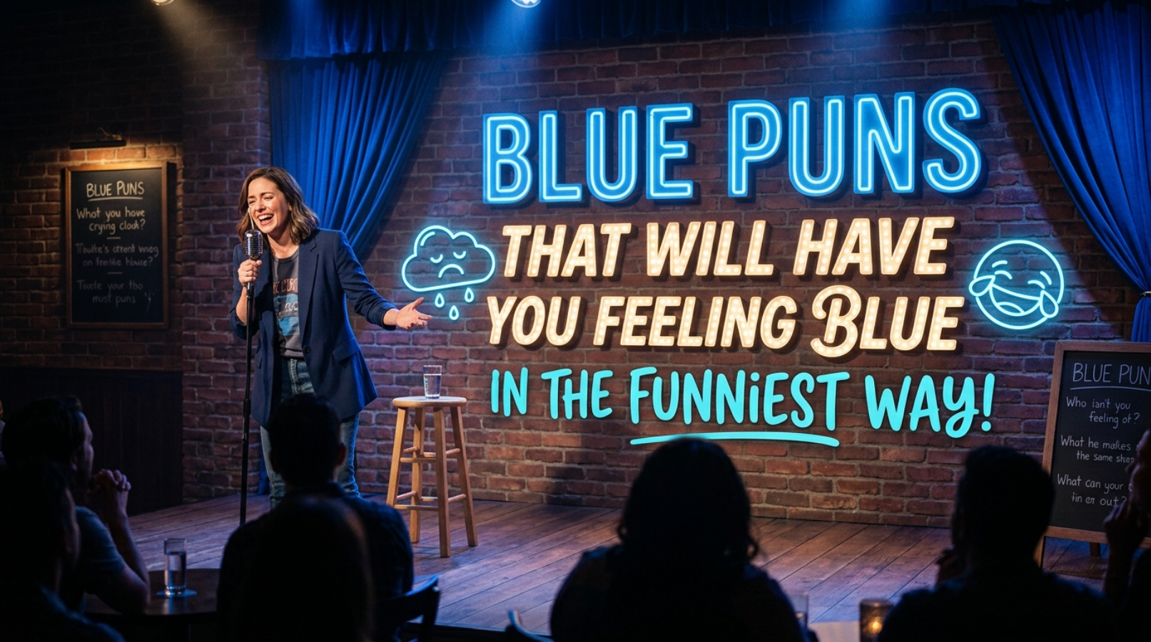 Blue Puns That Will Have You Feeling Blue in the Funniest Way