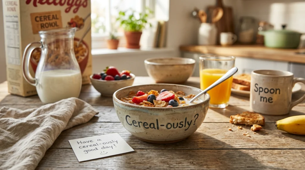 Cereal Bowl Puns for Breakfast Lovers