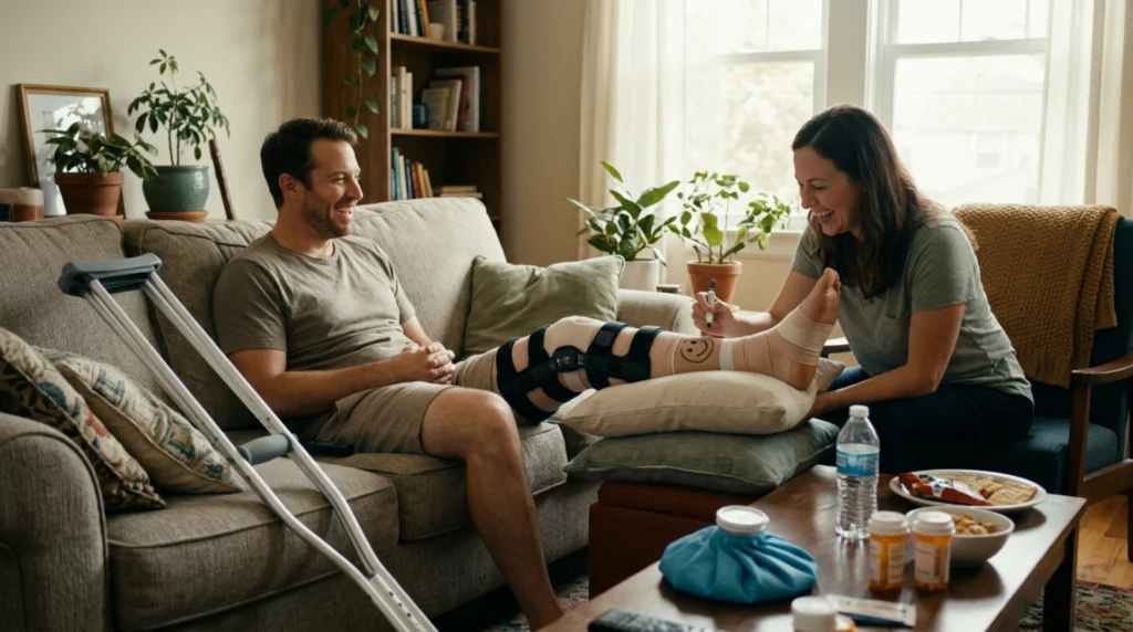Short Knee Puns After Surgery