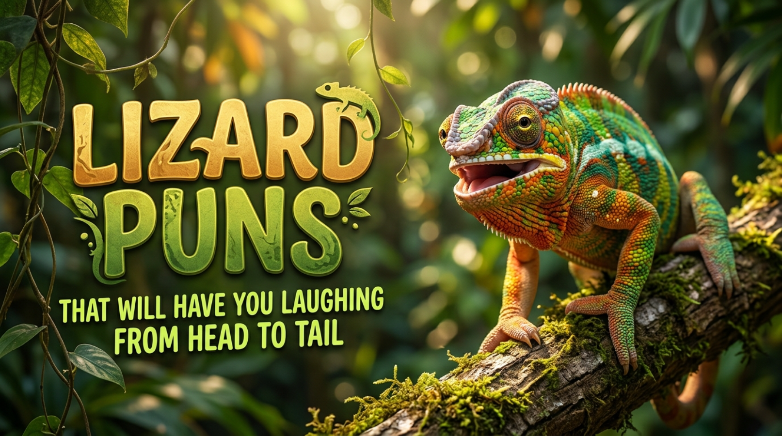 Lizard Puns That Will Have You Laughing From Head to Tail